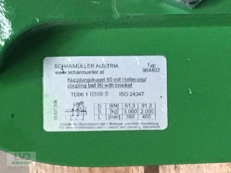 Sonstige Industriemaschinen typu Scharmüller K80 Zugpendel, Gebrauchtmaschine v Spelle (Obrázek 3)