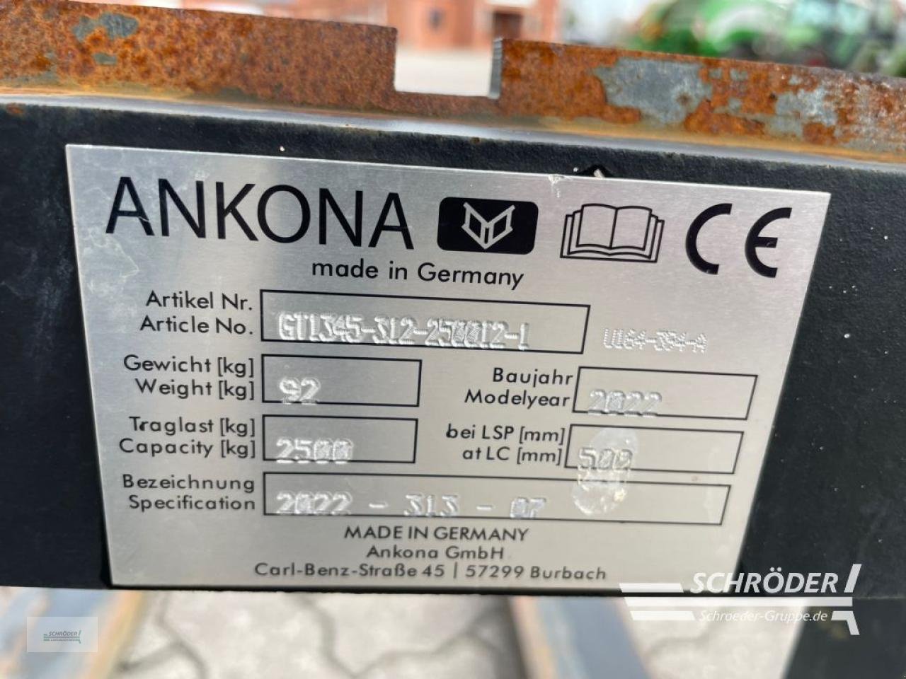 Sonstige Industriemaschinen des Typs Sonstige 1,50 M, Gebrauchtmaschine in Wildeshausen (Bild 5)