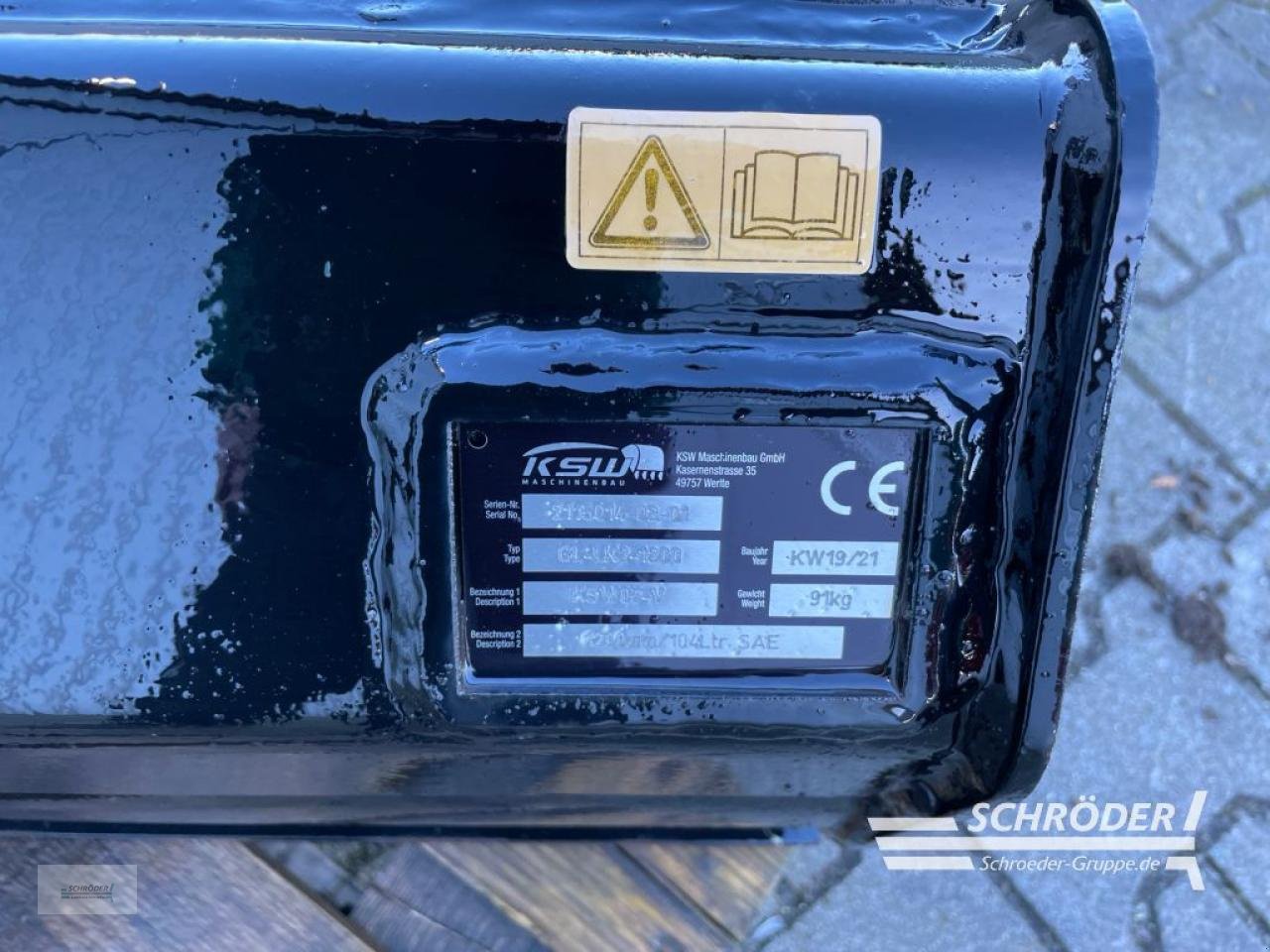 Sonstige Industriemaschinen of the type Sonstige GRABENRÄUMLÖFFEL 1,20 M, Gebrauchtmaschine in Wildeshausen (Picture 6)