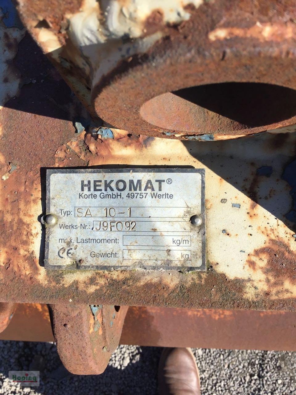 Sonstige Industriemaschinen типа Sonstige Hekomat 120cm, MS10, Gebrauchtmaschine в Bakum (Фотография 4)