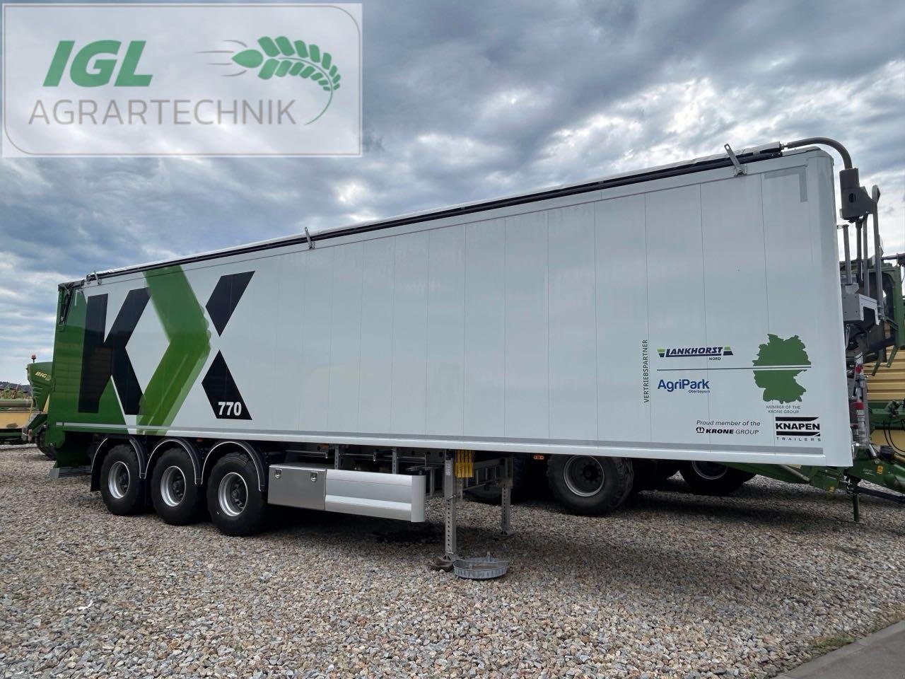 Sonstige Industriemaschinen Türe ait Sonstige KNAPEN TRAILER KX 770, Neumaschine içinde Nabburg (resim 1)