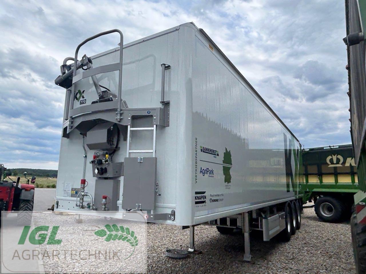 Sonstige Industriemaschinen Türe ait Sonstige KNAPEN TRAILER KX 770, Neumaschine içinde Nabburg (resim 3)