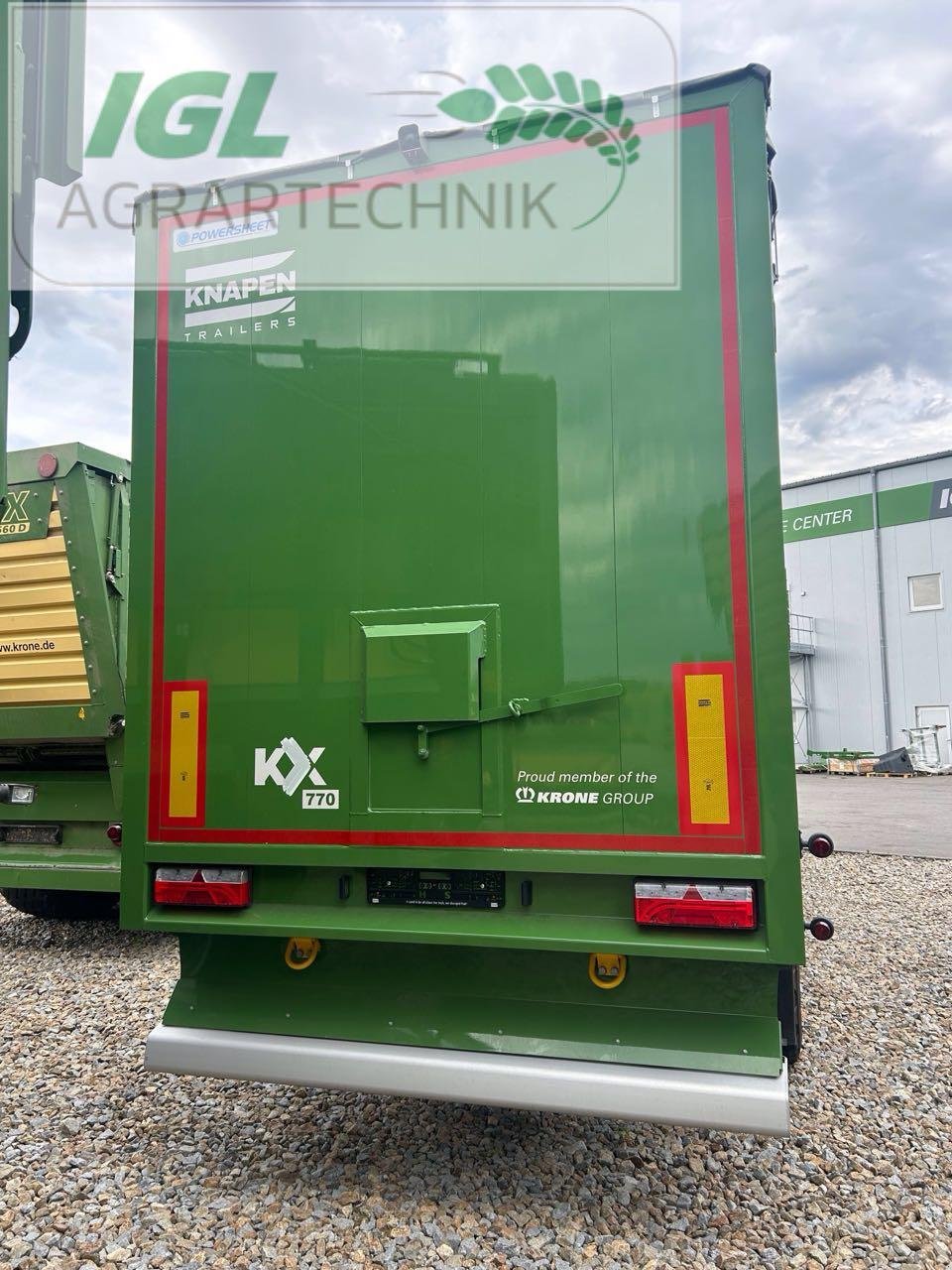 Sonstige Industriemaschinen Türe ait Sonstige KNAPEN TRAILER KX 770, Neumaschine içinde Nabburg (resim 6)