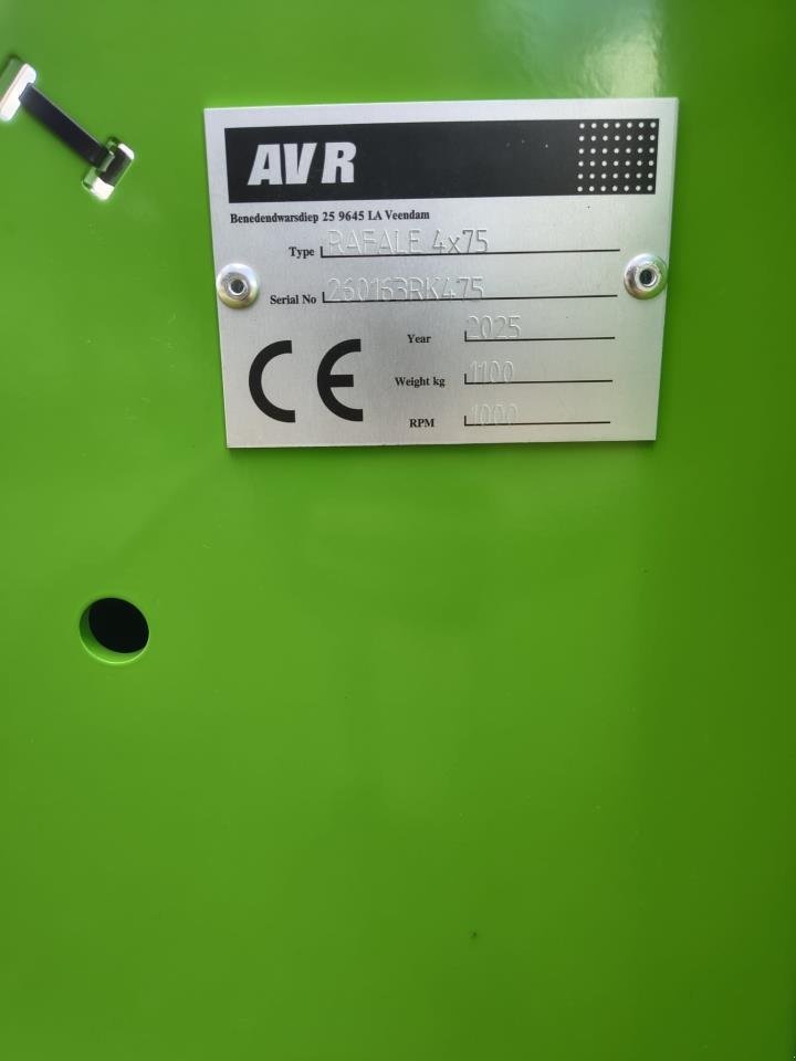 Sonstige Kartoffeltechnik типа AVR Rafale 4 x 75, Gebrauchtmaschine в Bording (Фотография 10)