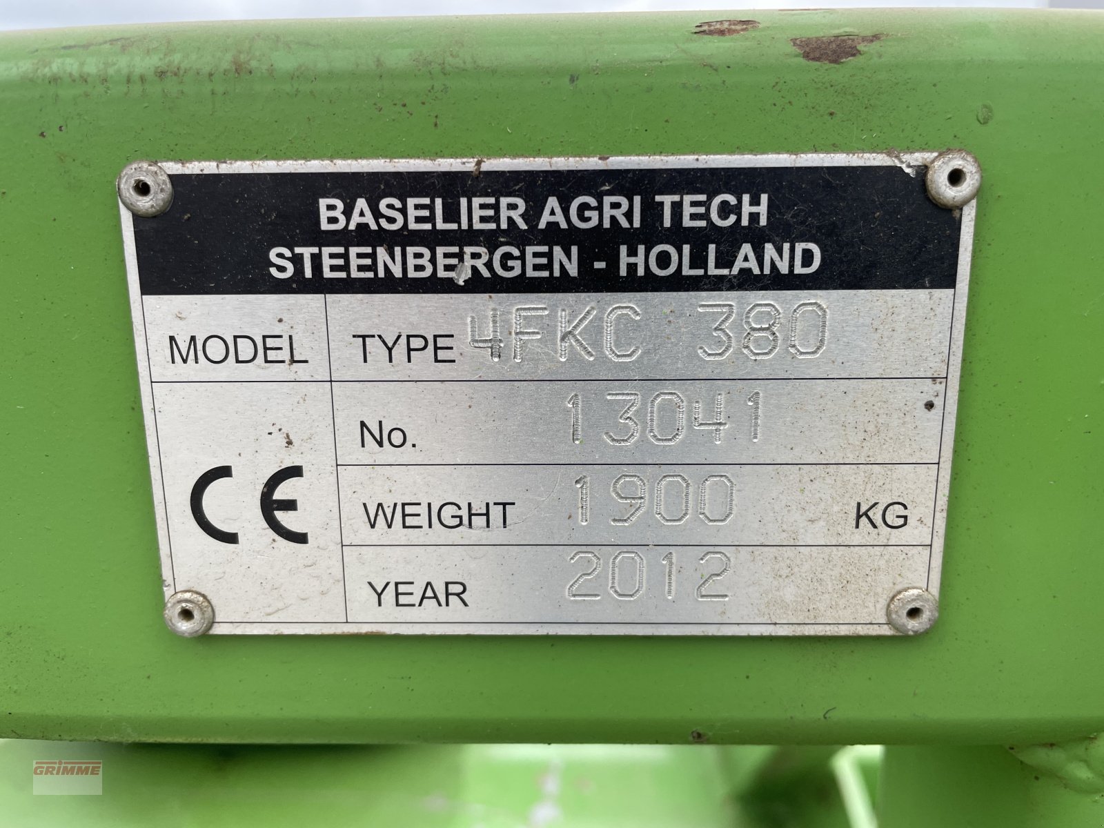 Sonstige Kartoffeltechnik a típus Baselier 4FKC 380, Gebrauchtmaschine ekkor: Roeselare (Kép 8)