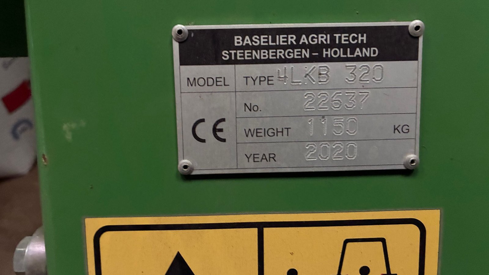 Sonstige Kartoffeltechnik типа Baselier 4LKB320, Gebrauchtmaschine в Roskilde (Фотография 4)