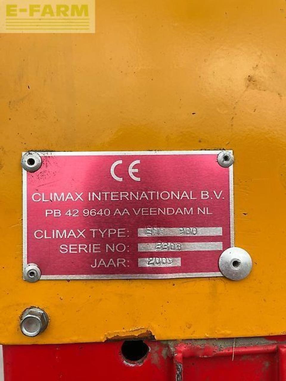 Sonstige Kartoffeltechnik типа Climax bff 900 kistenvuller, Gebrauchtmaschine в PS LEMELE (Фотография 12)