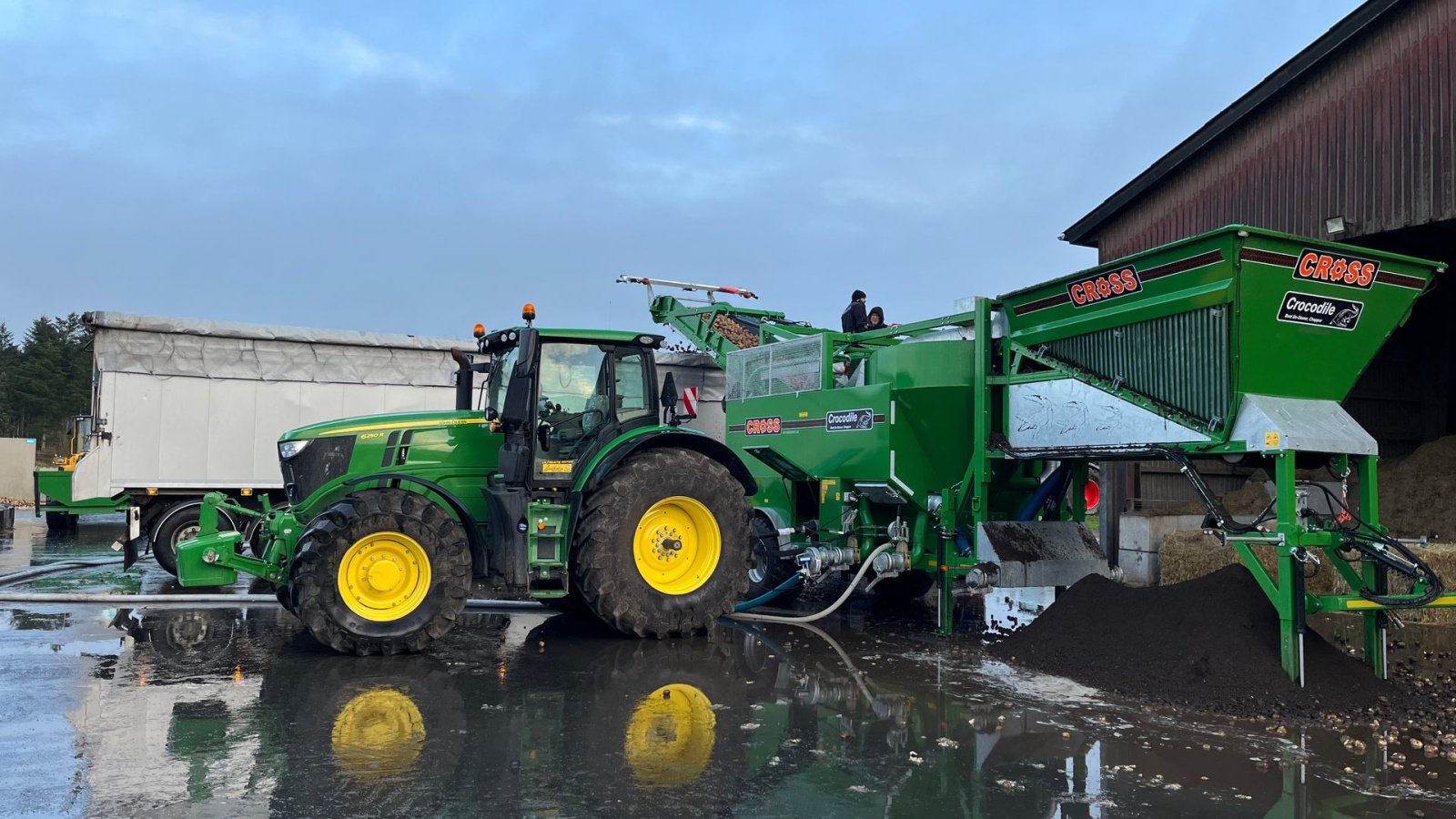 Sonstige Kartoffeltechnik del tipo Cross Crocodile Kartoffel/ Roe De-stonere og snitter op til 100 Ton/time, Gebrauchtmaschine In Løgumkloster (Immagine 21)