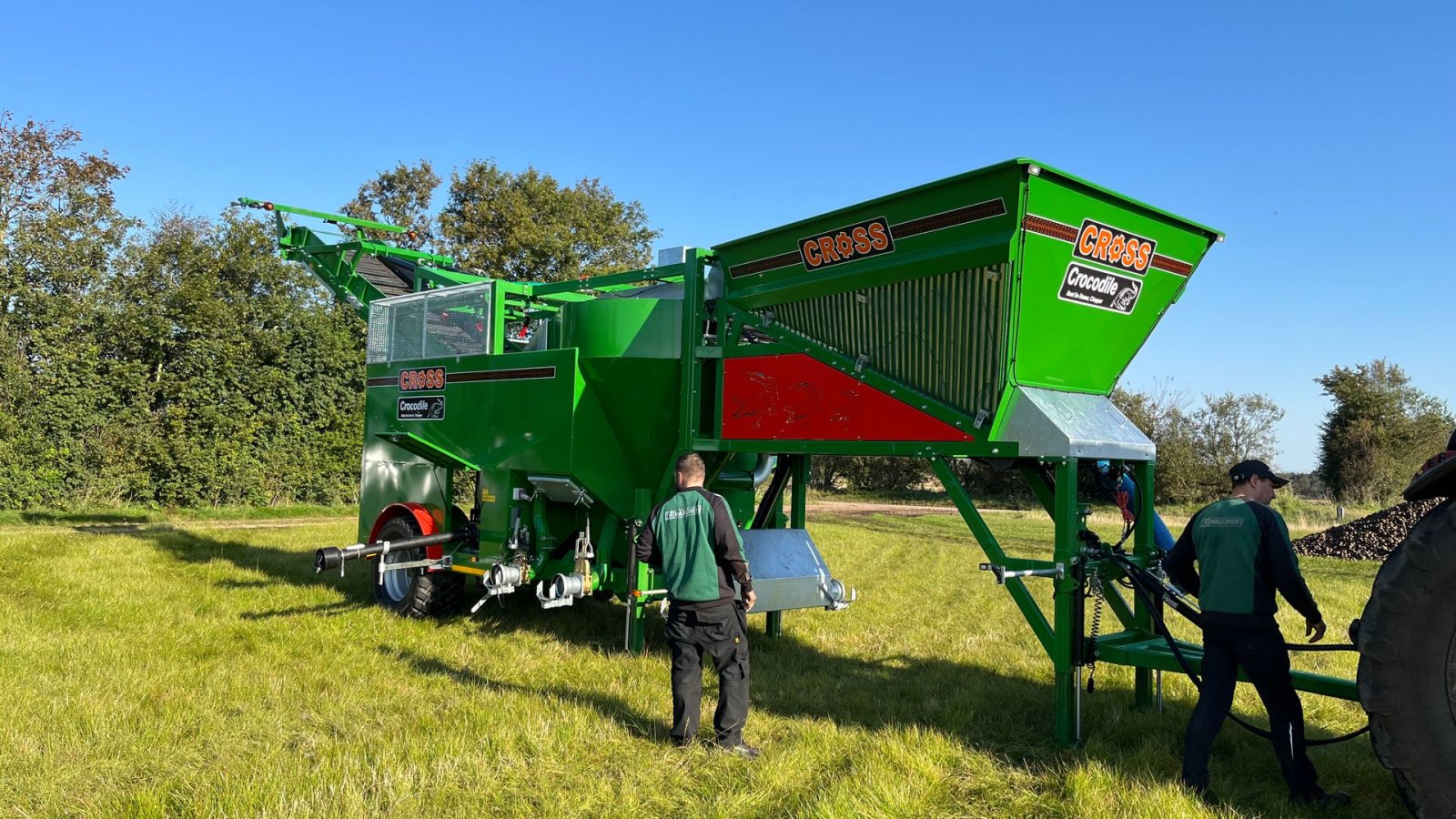 Sonstige Kartoffeltechnik tip Cross Crocodile Roe/kartoffel De-stonere og snittere op til 100 Ton/time, Gebrauchtmaschine in Løgumkloster (Poză 3)