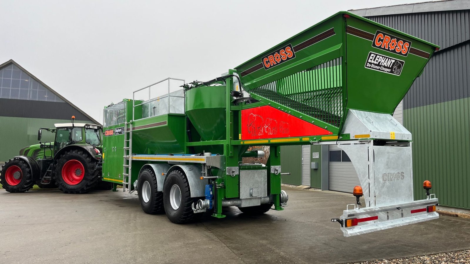 Sonstige Kartoffeltechnik des Typs Cross Elephant vaskere og snittere op til 100 Ton/timen, Gebrauchtmaschine in Løgumkloster (Bild 2)