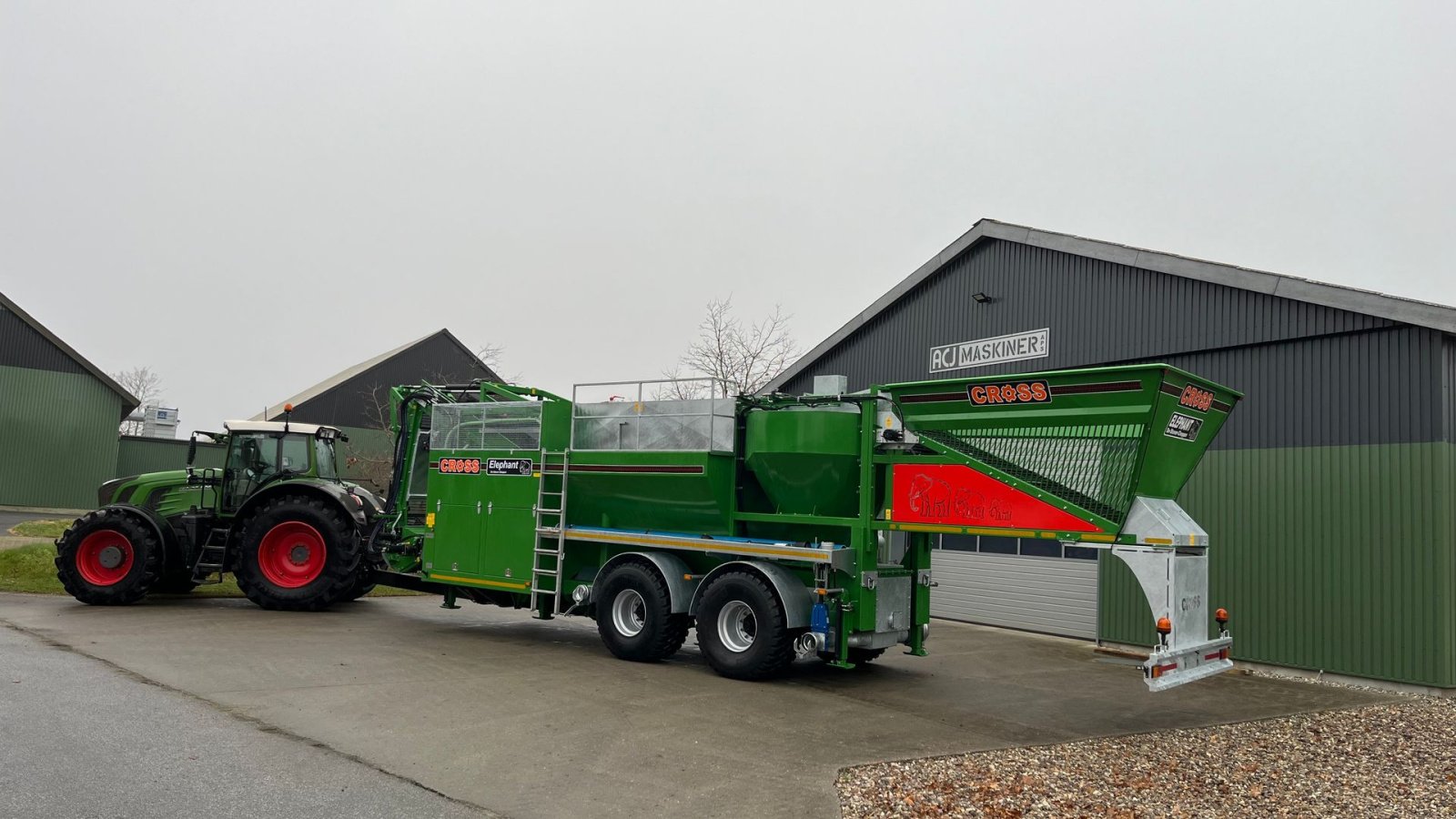 Sonstige Kartoffeltechnik des Typs Cross Elephant vaskere og snittere op til 100 Ton/timen, Gebrauchtmaschine in Løgumkloster (Bild 4)