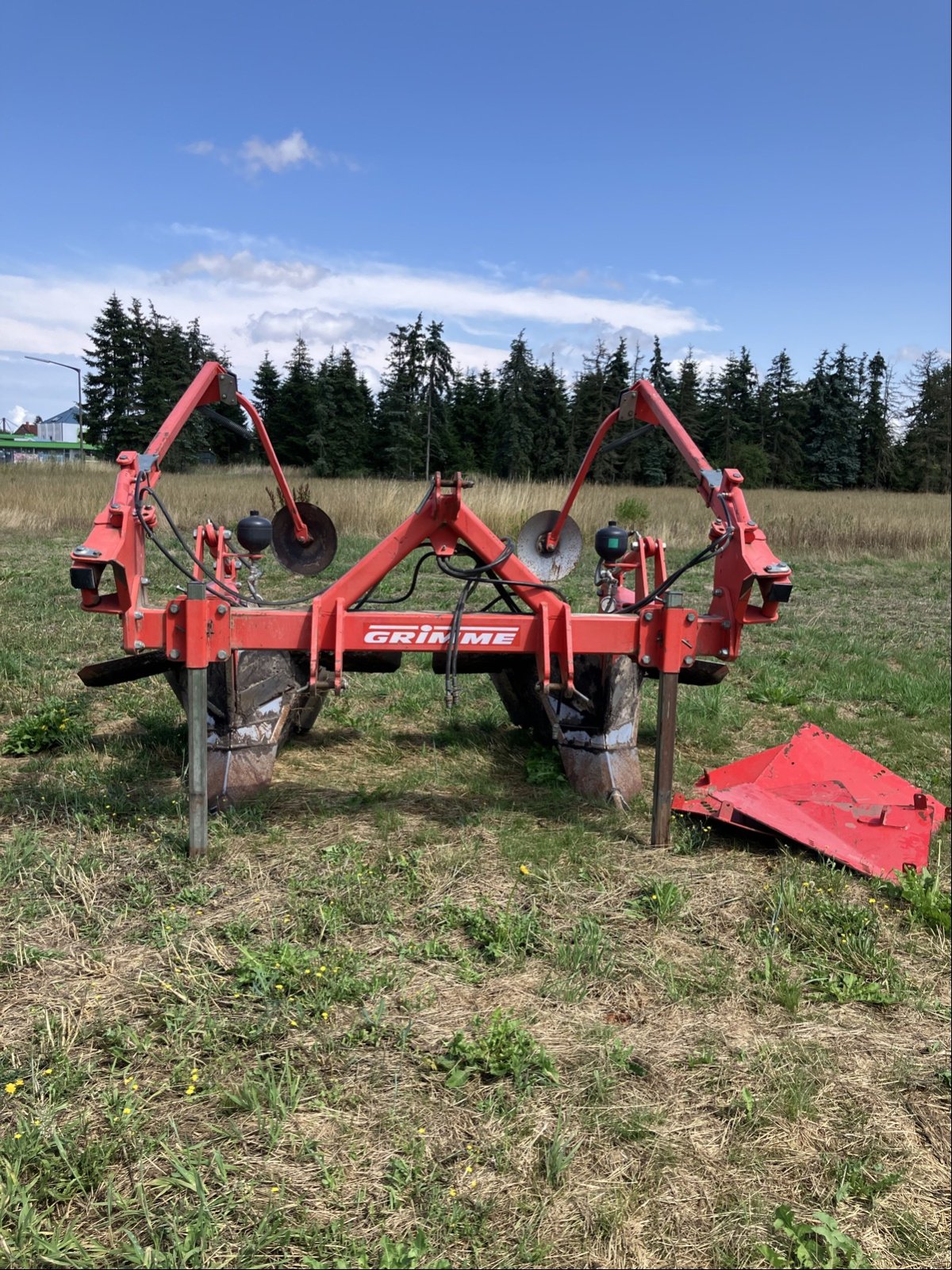 Sonstige Kartoffeltechnik typu Grimme Beetpflug 2-reihig, Gebrauchtmaschine w Wittingen (Zdjęcie 1)