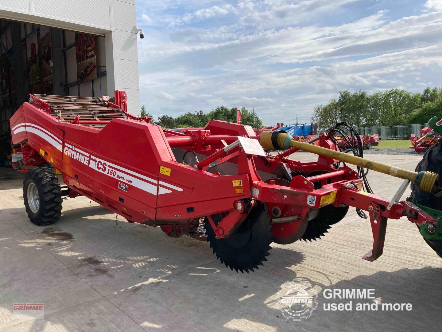 Sonstige Kartoffeltechnik typu Grimme CS 150 Multi-Web, Gebrauchtmaschine w York (Zdjęcie 1)