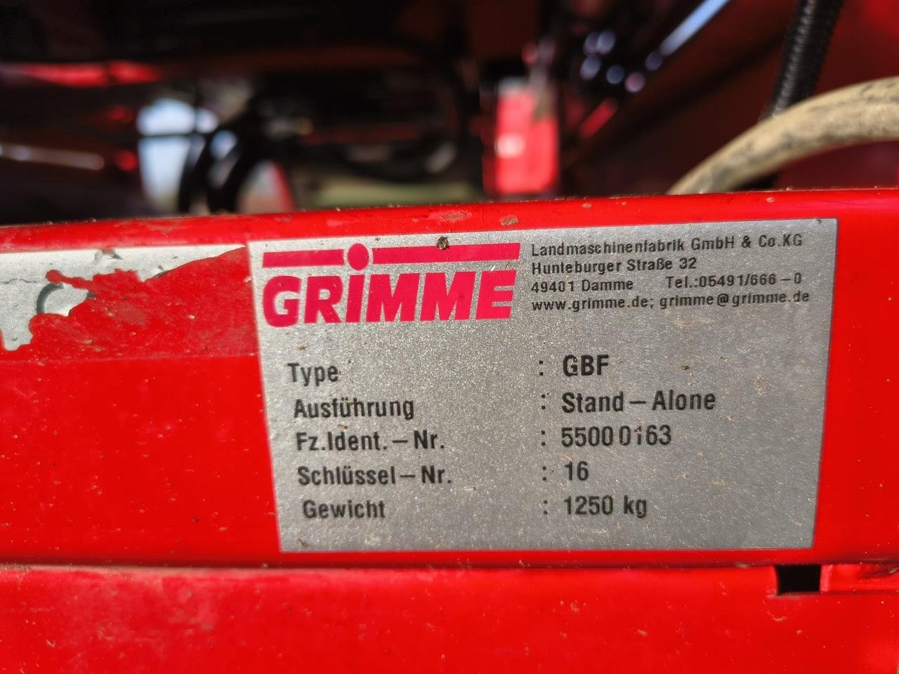 Sonstige Kartoffeltechnik от тип Grimme GBF, Gebrauchtmaschine в Bording (Снимка 11)