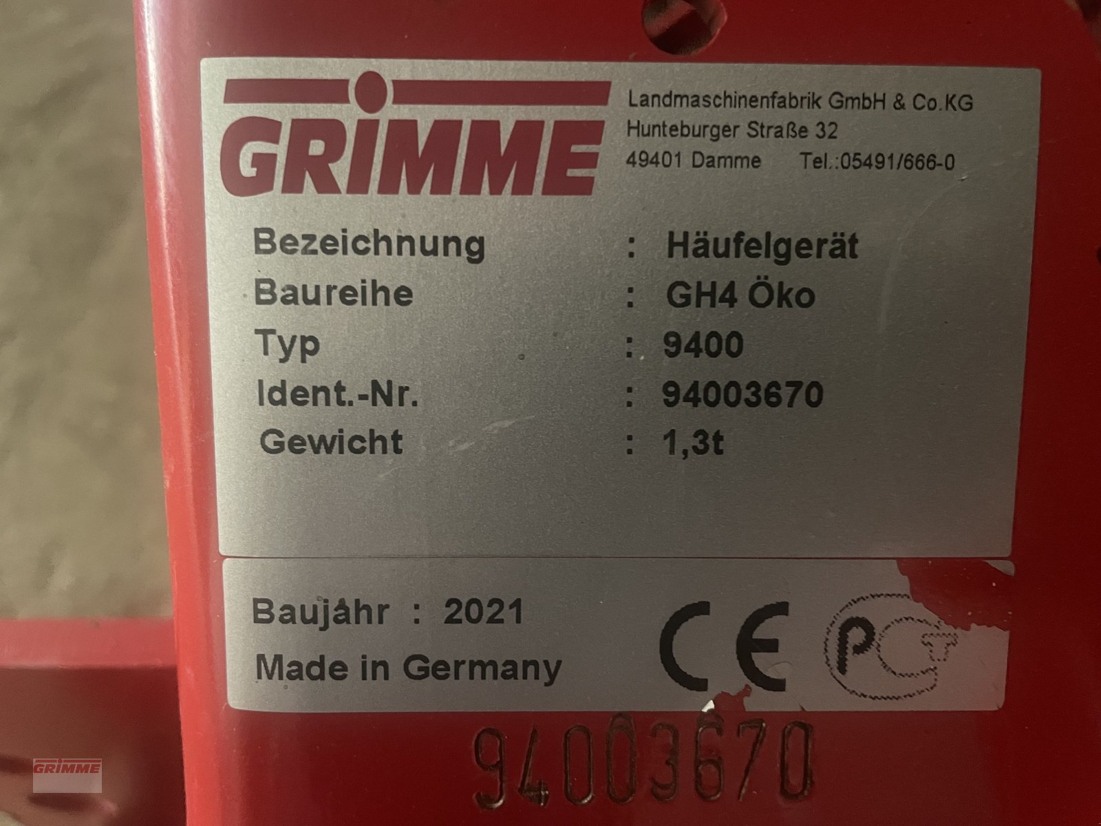 Sonstige Kartoffeltechnik типа Grimme GH 4 eco, Gebrauchtmaschine в Hardifort (Фотография 13)