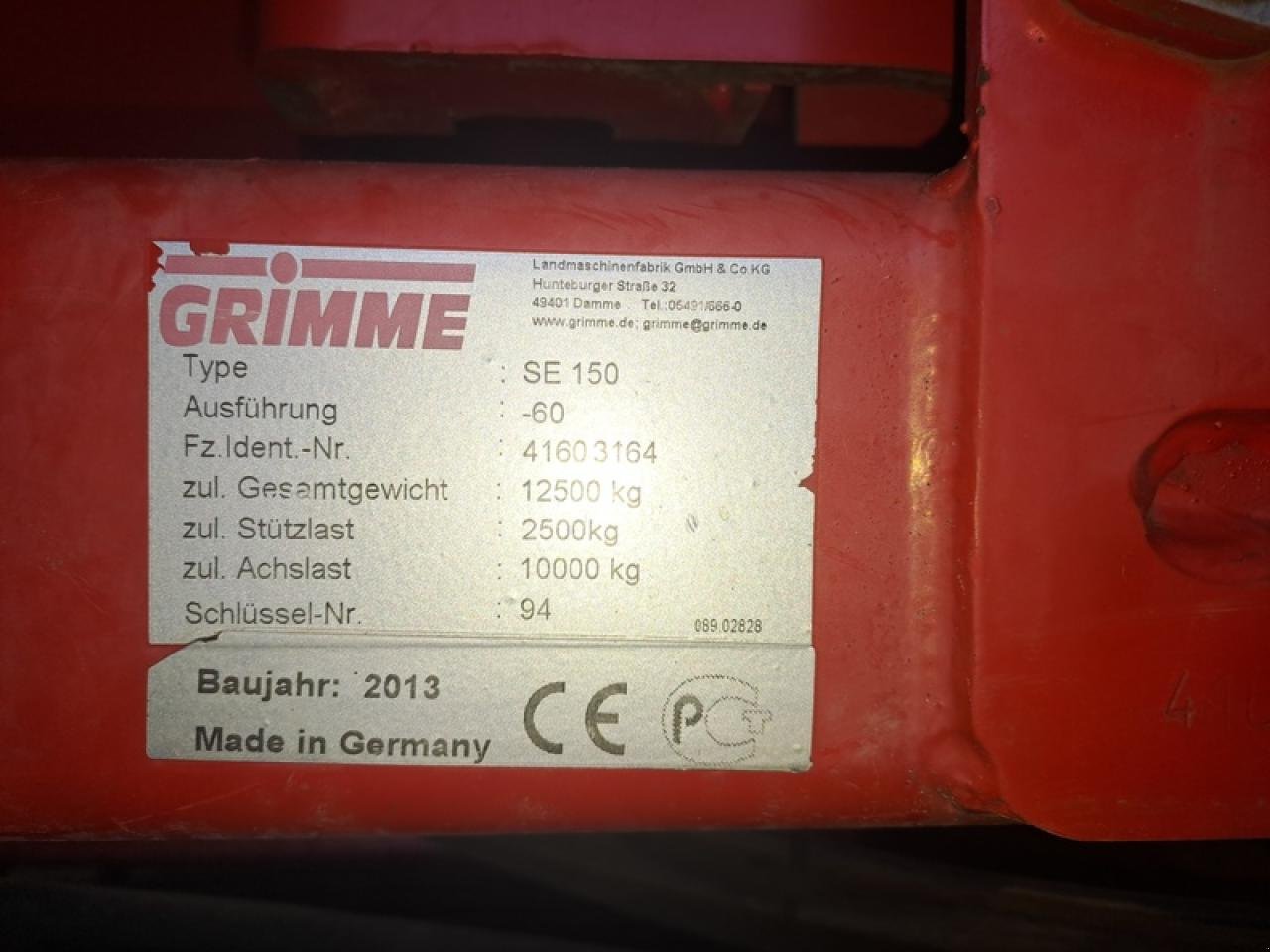 Sonstige Kartoffeltechnik des Typs Grimme N/A, Gebrauchtmaschine in Vehlow (Bild 4)