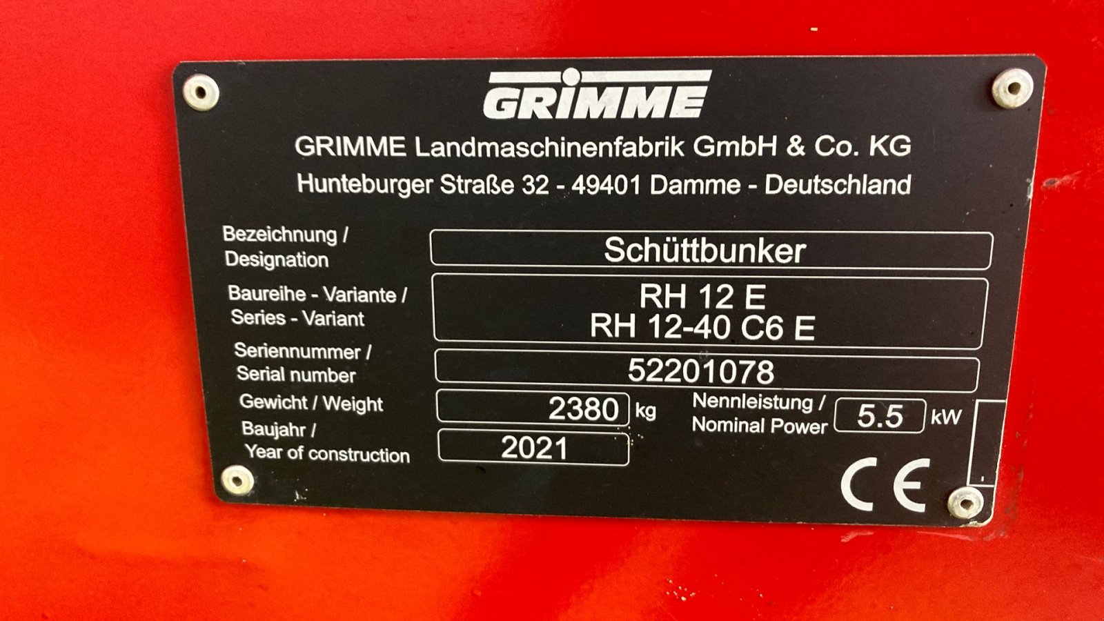 Sonstige Kartoffeltechnik des Typs Grimme RH-12-40, Gebrauchtmaschine in Horsens (Bild 7)