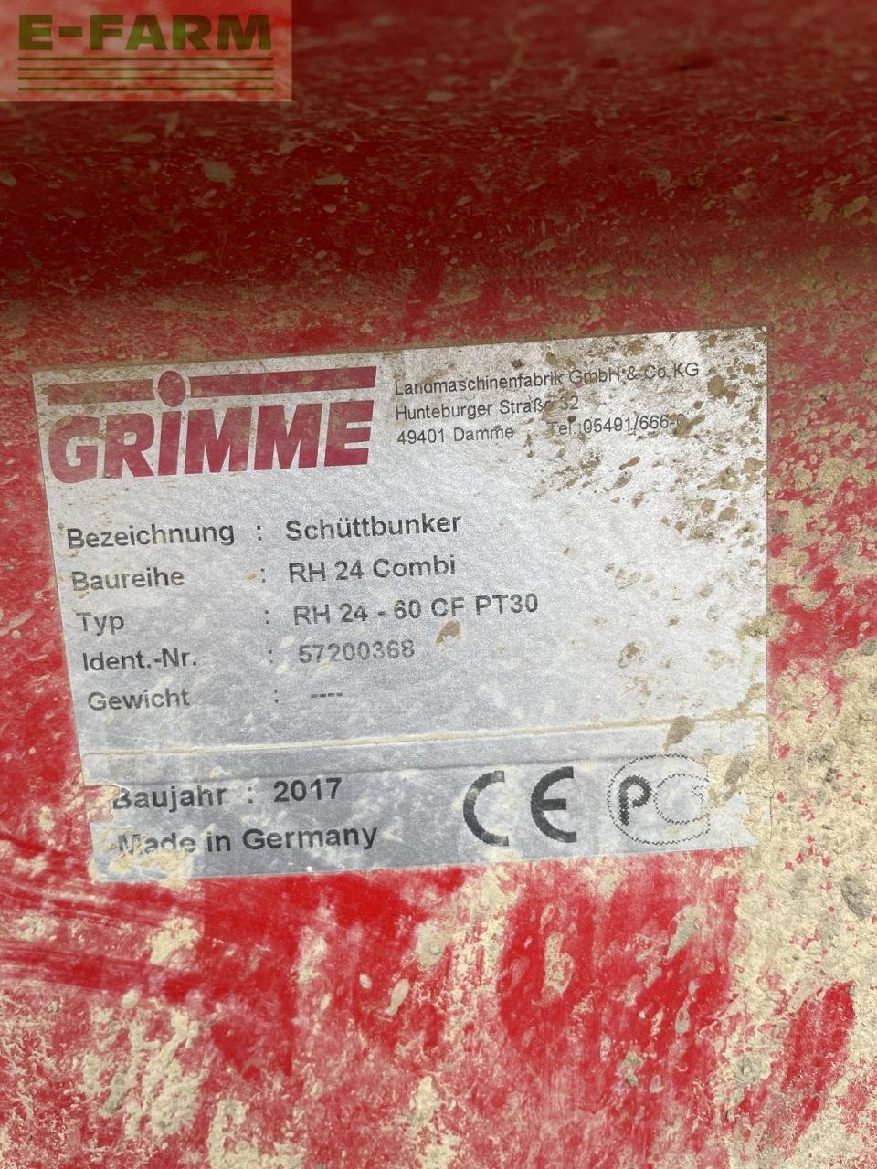 Sonstige Kartoffeltechnik typu Grimme rh24-60 combi, Gebrauchtmaschine v Korneuburg (Obrázek 10)