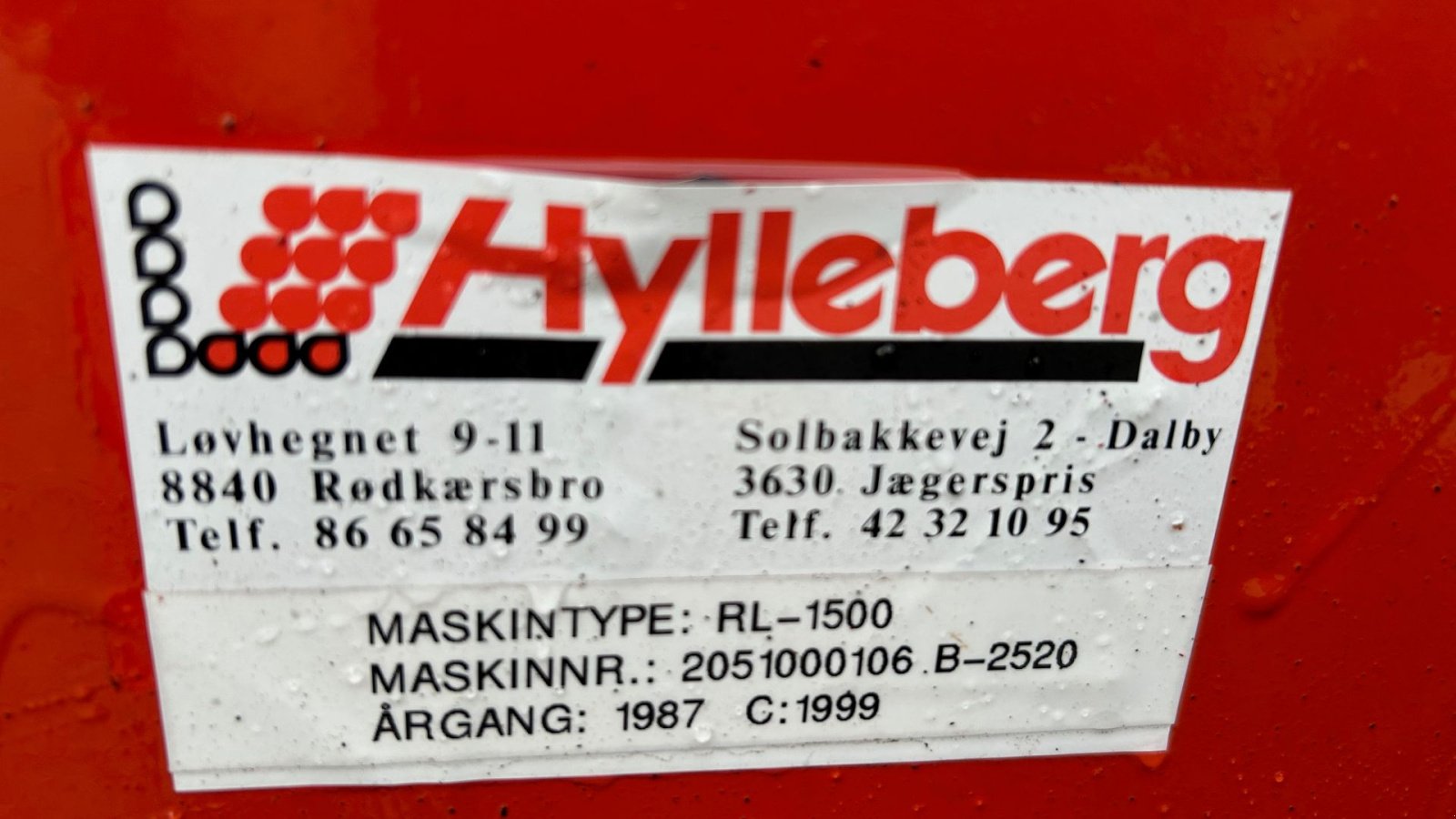 Sonstige Kartoffeltechnik Türe ait Grimme RL1500, Gebrauchtmaschine içinde Thorsø (resim 25)