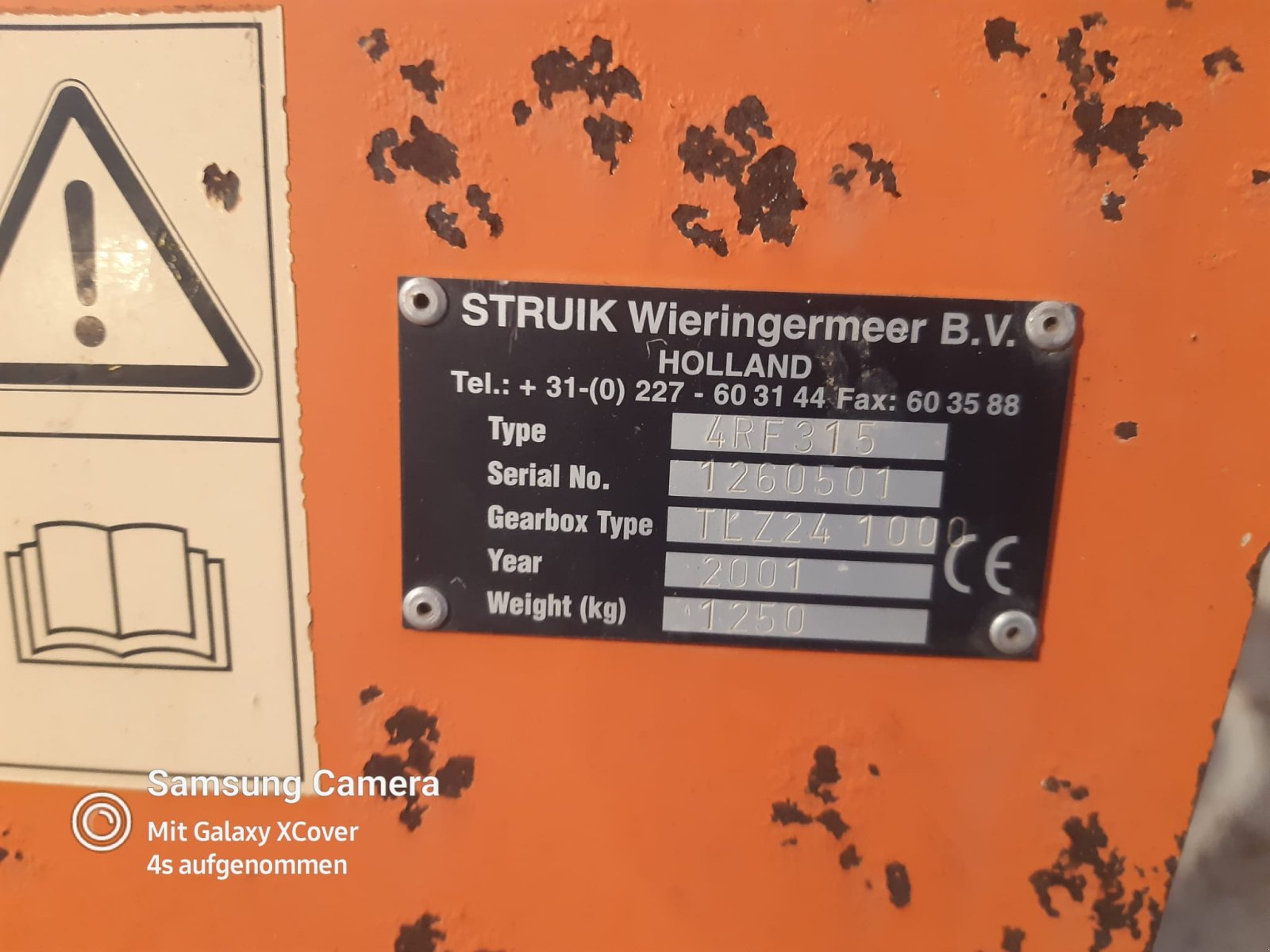 Sonstige Kartoffeltechnik Türe ait Struik 4RF315, Gebrauchtmaschine içinde Großaitingen (resim 3)