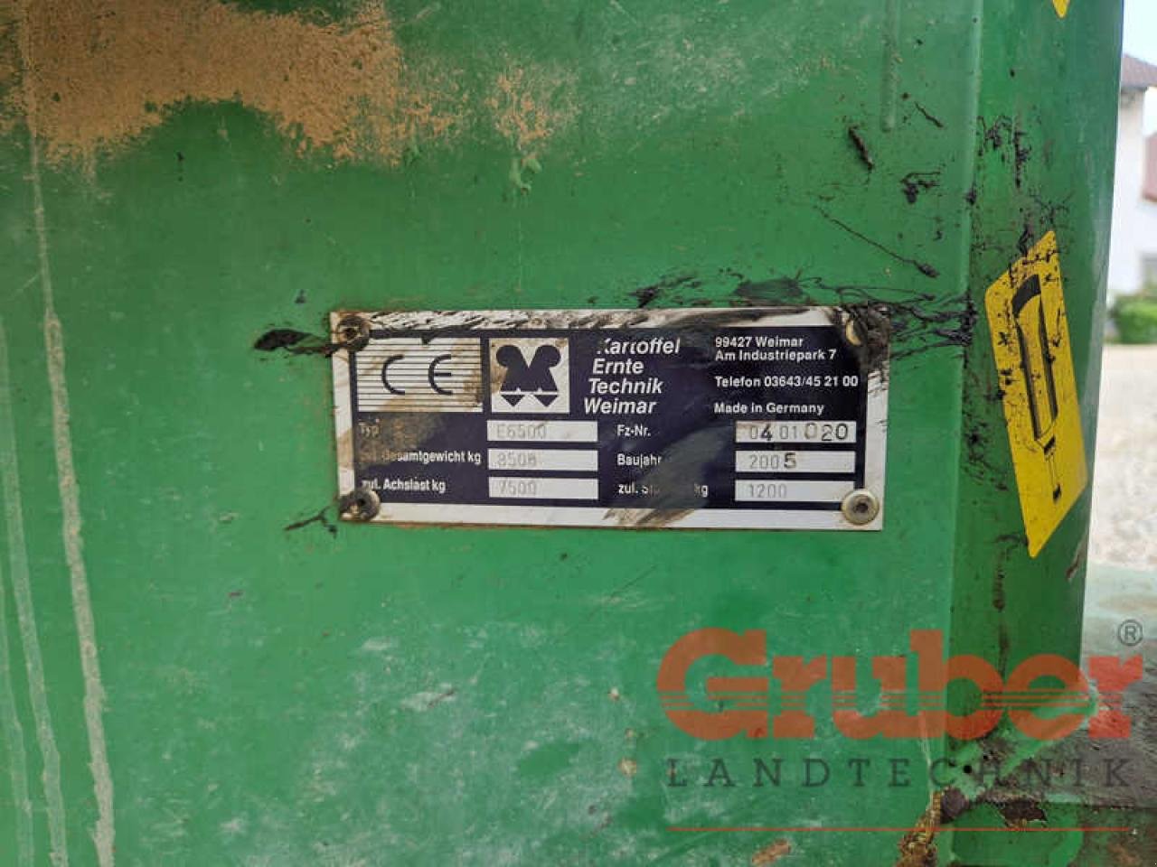 Sonstige Kartoffeltechnik des Typs WM Kartoffeltechnik 6500 Racer, Gebrauchtmaschine in Ampfing (Bild 14)