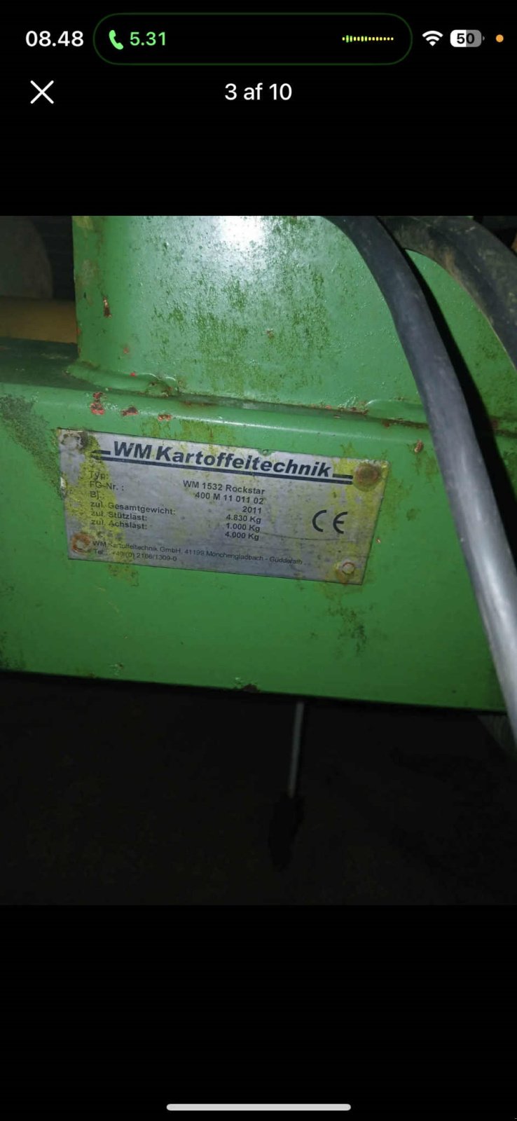 Sonstige Kartoffeltechnik del tipo WM Kartoffeltechnik ROCKSTAR 1532, Gebrauchtmaschine en Thisted (Imagen 6)