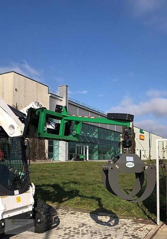 Sonstige Krane des Typs Geo Lastarm GEO TG500 Kran Lasthaken Rückezange Forstzange Frontlader, Neumaschine in Sülzetal OT Osterweddingen (Bild 1)