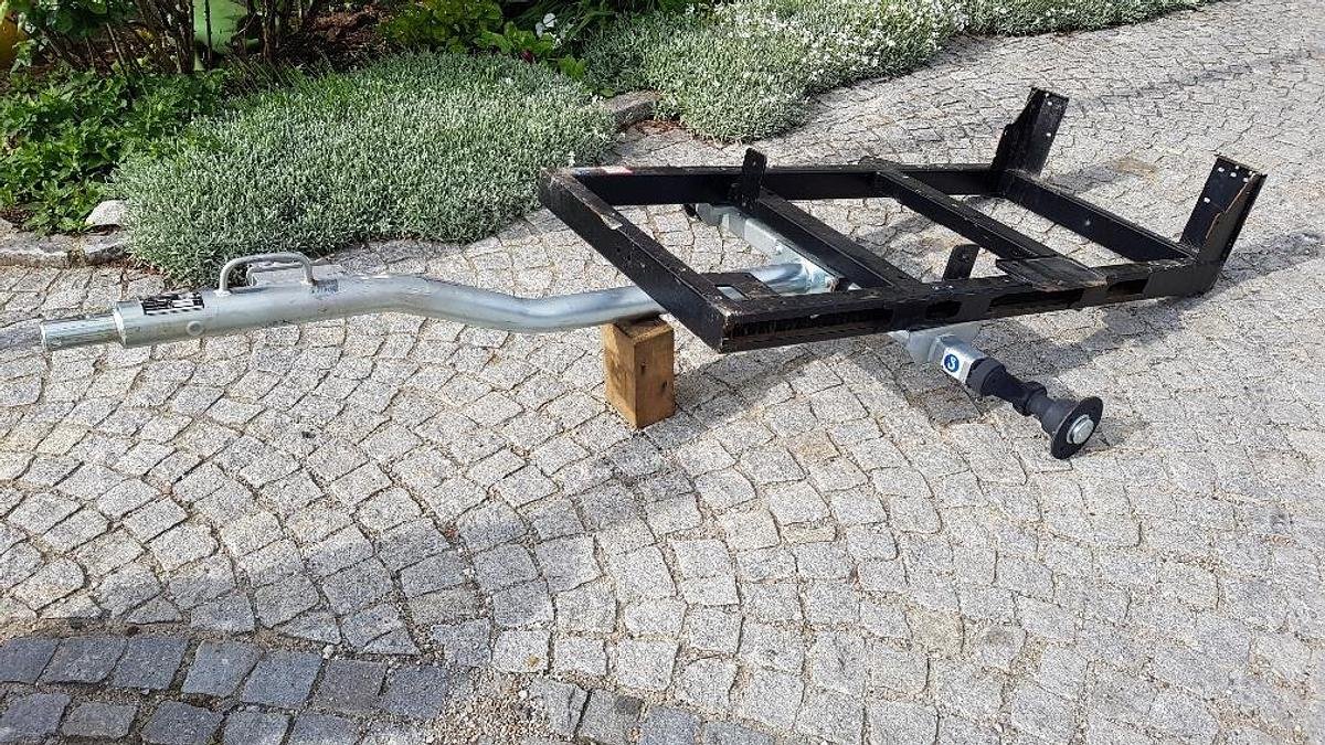 Sonstige Ladewägen typu Knott 1-Achs Anhänger Chassis, Gebrauchtmaschine v Göpfritz an der Wild (Obrázek 8)