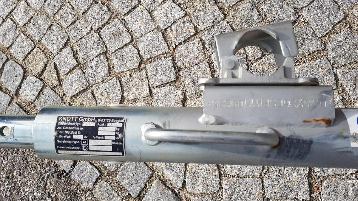 Sonstige Ladewägen typu Knott 1-Achs Anhänger Chassis, Gebrauchtmaschine v Göpfritz an der Wild (Obrázek 6)