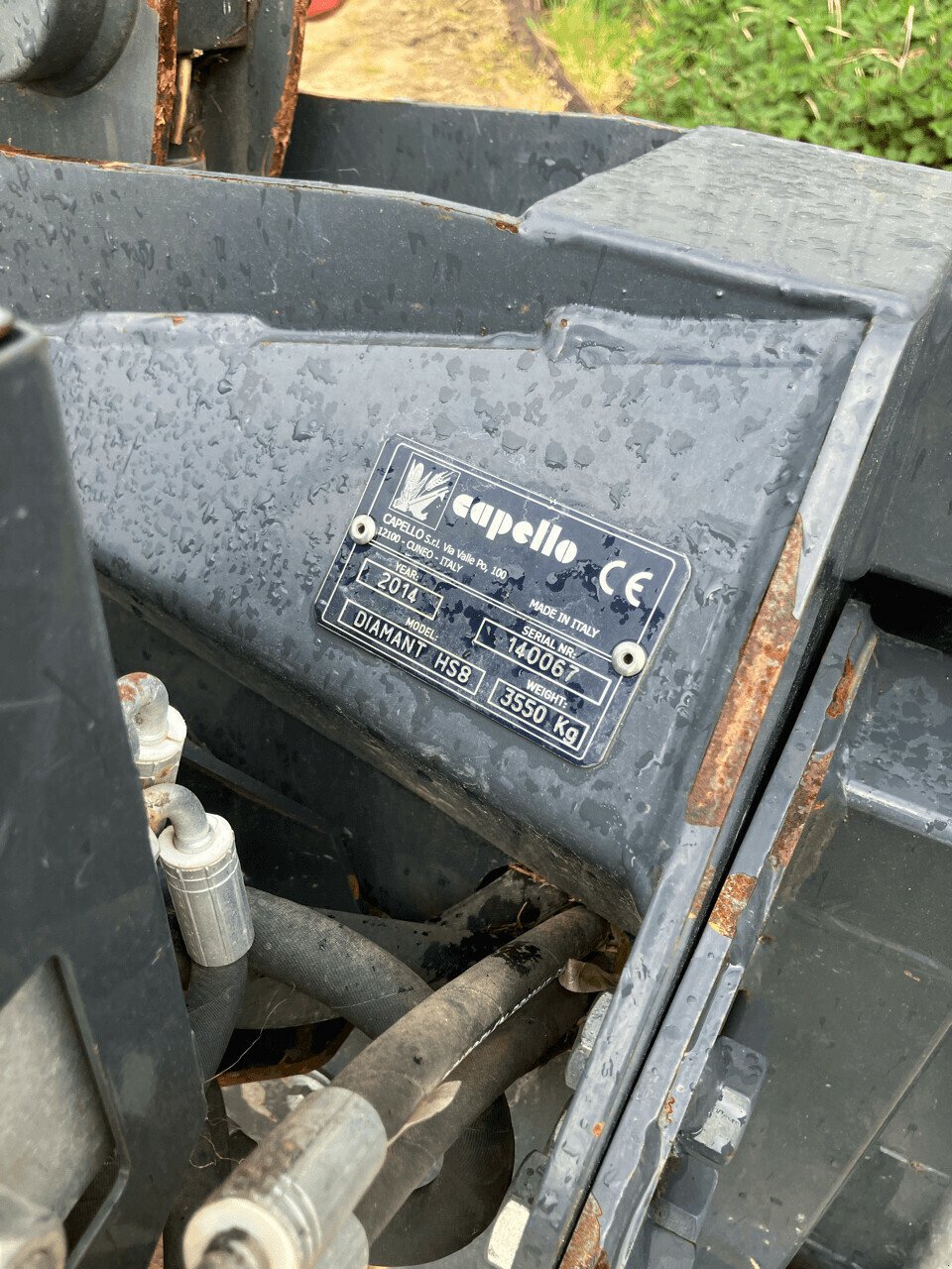 Sonstige Mähdrescherteile des Typs Capello CUEILLEUR DIAMANT HS 8, Gebrauchtmaschine in PONTIVY (Bild 6)