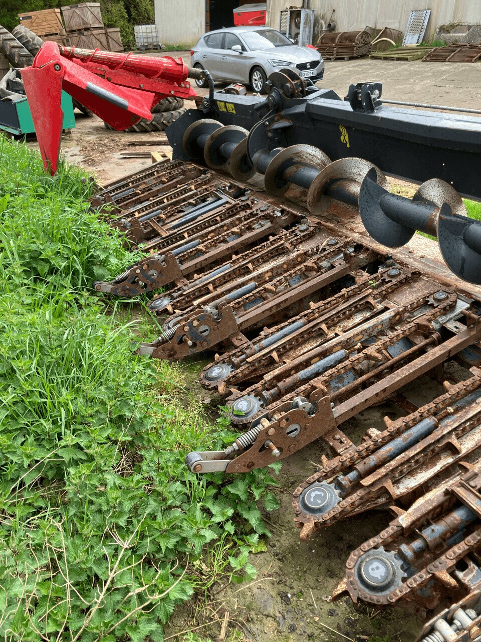 Sonstige Mähdrescherteile des Typs Capello CUEILLEUR DIAMANT HS 8, Gebrauchtmaschine in PONTIVY (Bild 8)
