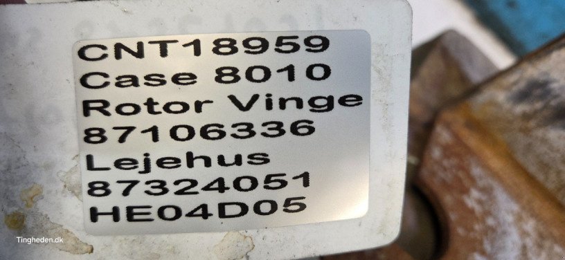 Sonstige Mähdrescherteile des Typs Case 8010, Gebrauchtmaschine in Hemmet (Bild 13)