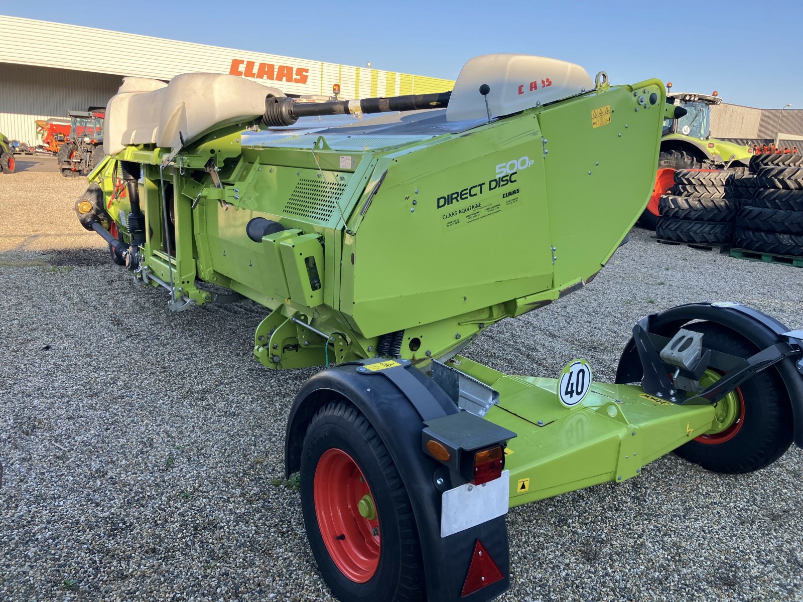 Sonstige Mähdrescherteile typu CLAAS DIRECT DISC 500 P, Gebrauchtmaschine v AILLAS (Obrázek 2)