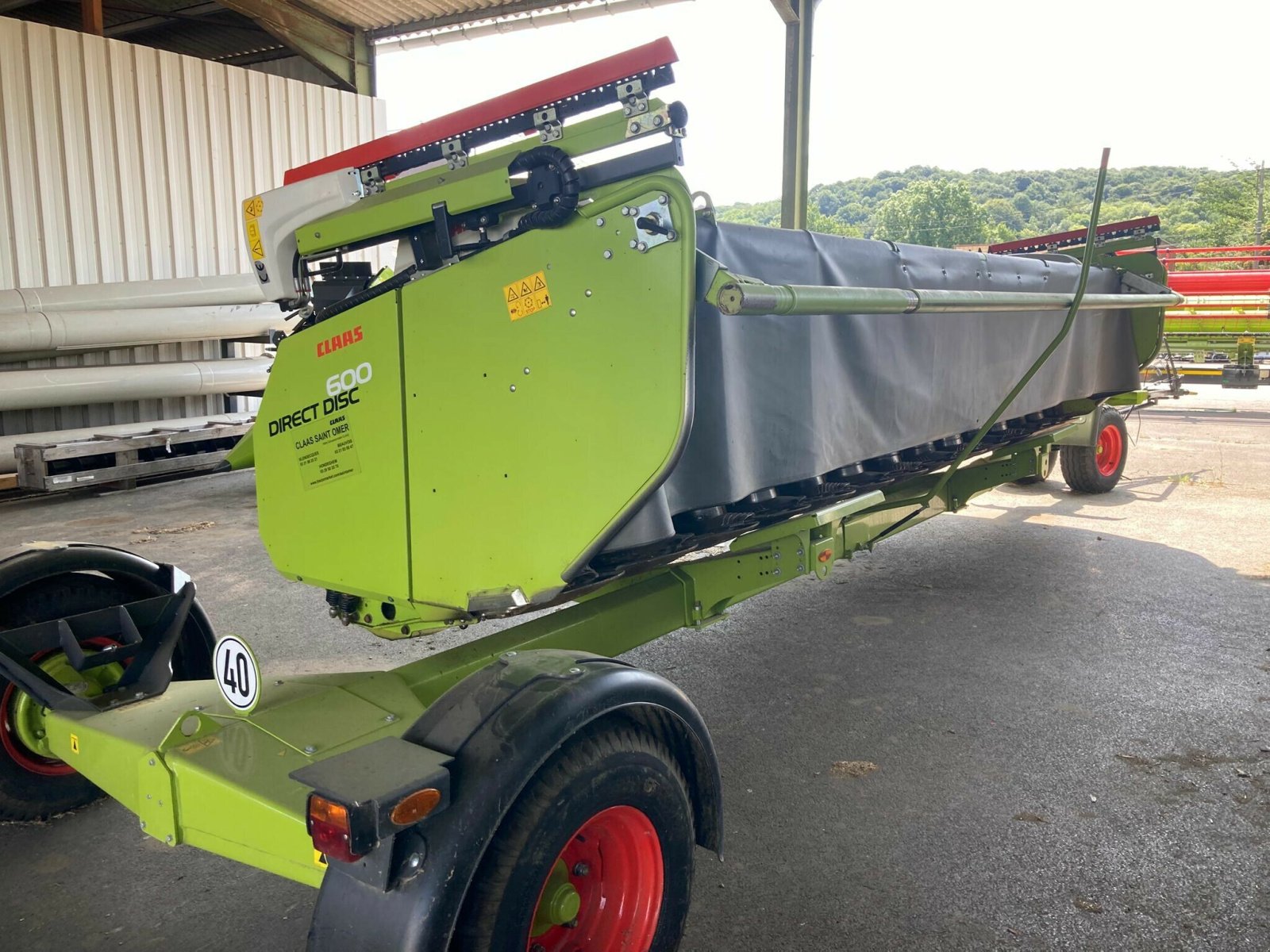 Sonstige Mähdrescherteile des Typs CLAAS DIRECT DISC 600, Gebrauchtmaschine in BEAUVOIS (Bild 1)