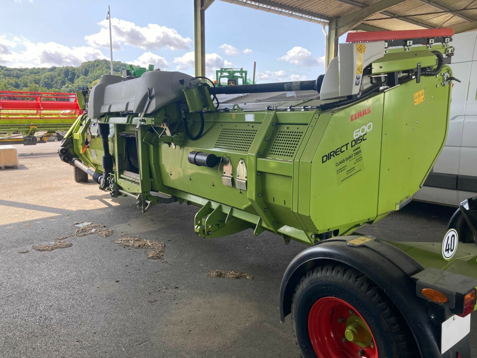 Sonstige Mähdrescherteile des Typs CLAAS DIRECT DISC 600, Gebrauchtmaschine in BEAUVOIS (Bild 10)