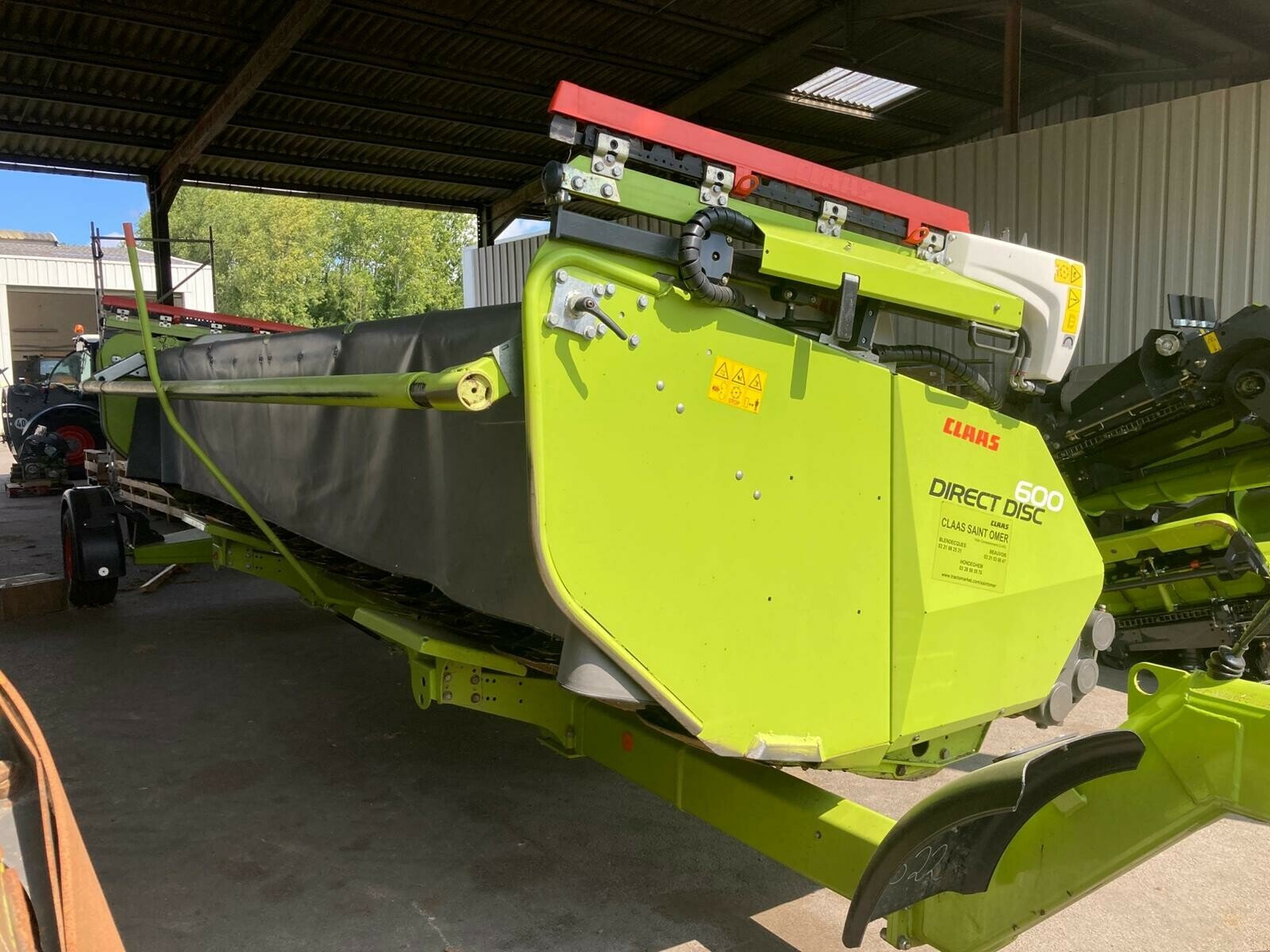 Sonstige Mähdrescherteile des Typs CLAAS DIRECT DISC 600, Gebrauchtmaschine in BEAUVOIS (Bild 5)