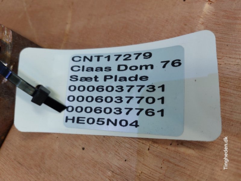 Sonstige Mähdrescherteile des Typs CLAAS Dominator 76, Gebrauchtmaschine in Hemmet (Bild 19)