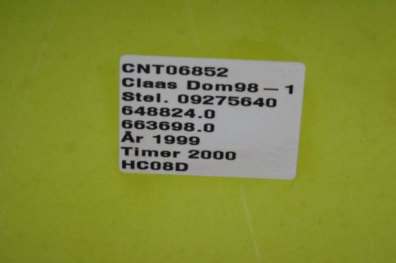 Sonstige Mähdrescherteile typu CLAAS Dominator 98, Gebrauchtmaschine v Hemmet (Obrázek 16)