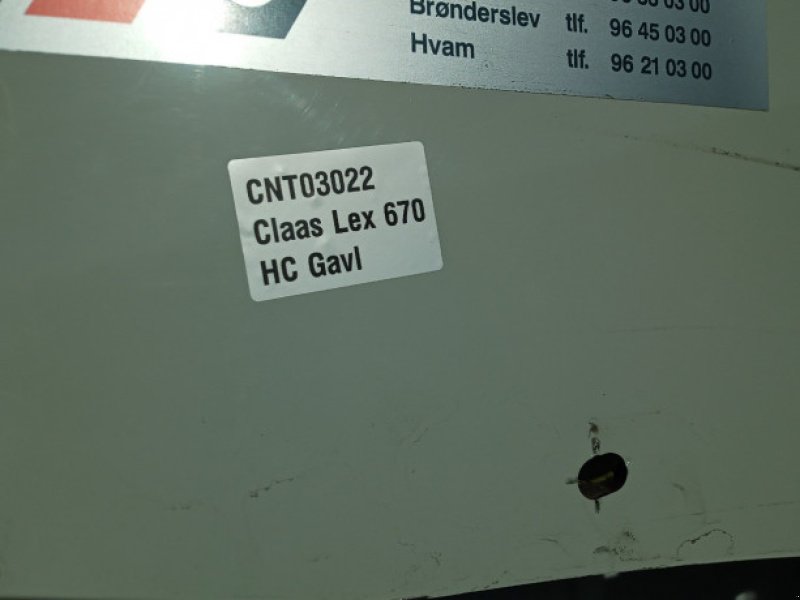 Sonstige Mähdrescherteile des Typs CLAAS Lexion 670, Gebrauchtmaschine in Hemmet (Bild 6)