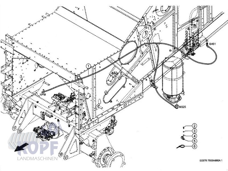 Sonstige Mähdrescherteile des Typs CLAAS or. Zentralschmieranlage Claas Lexion C75, 74 und andere, Neumaschine in Schutterzell (Bild 1)