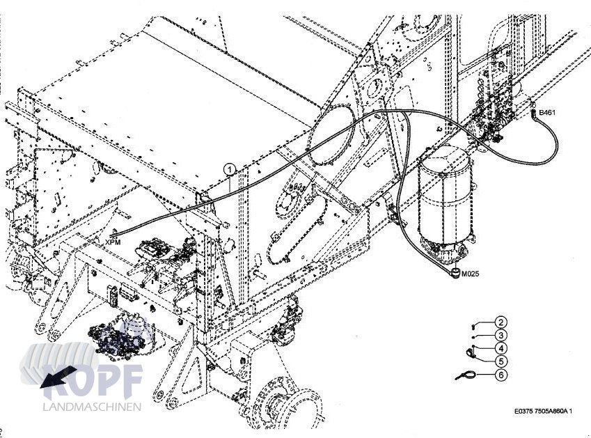 Sonstige Mähdrescherteile типа CLAAS or. Zentralschmieranlage Claas Lexion C75, 74 und andere, Neumaschine в Schutterzell (Фотография 1)