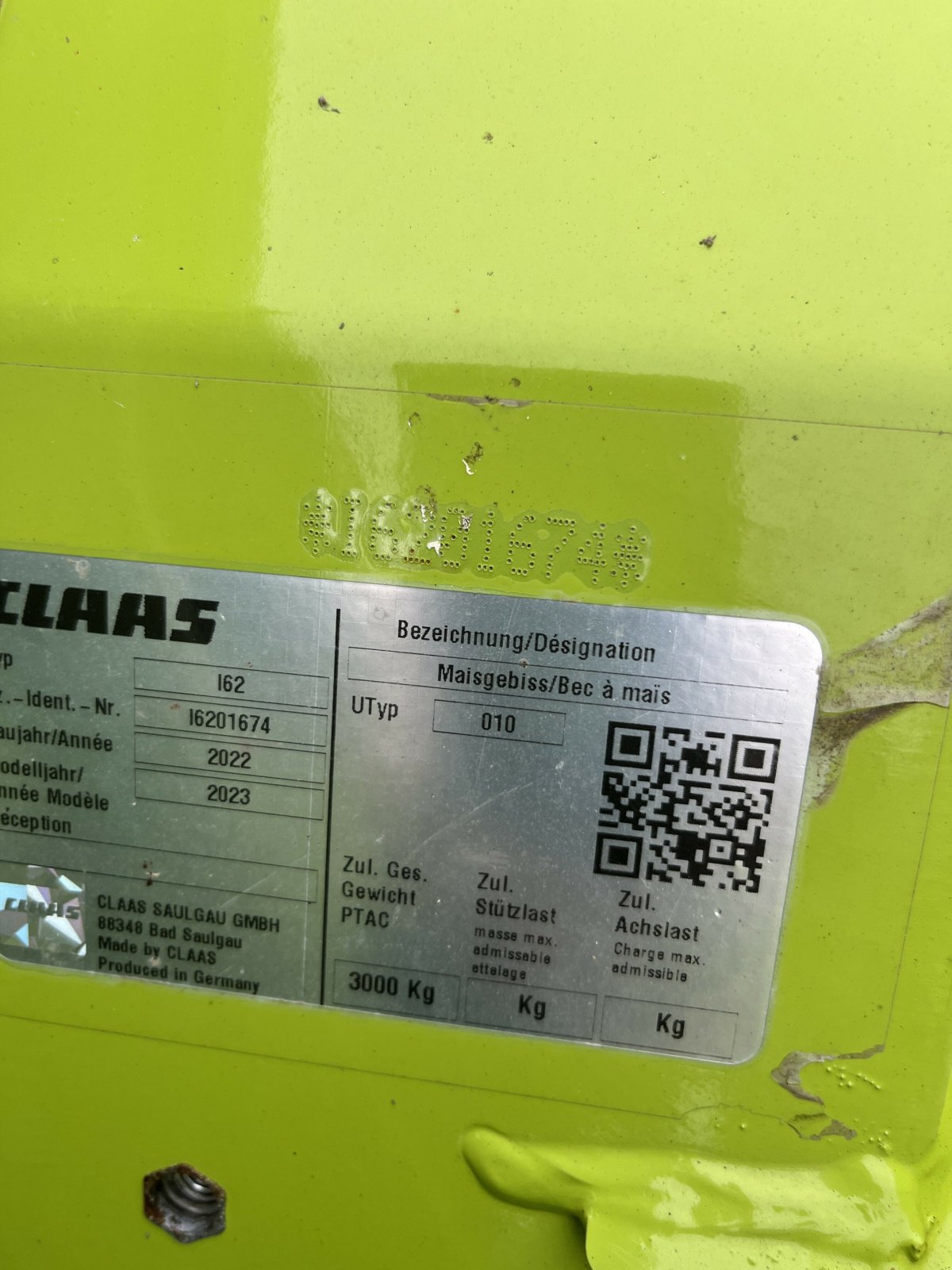 Sonstige Mähdrescherteile typu CLAAS ORBIS 600 SD, Gebrauchtmaschine v PONTIVY (Obrázek 3)