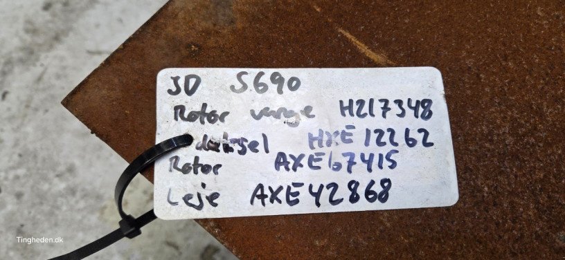 Sonstige Mähdrescherteile typu John Deere S690, Gebrauchtmaschine v Hemmet (Obrázek 13)