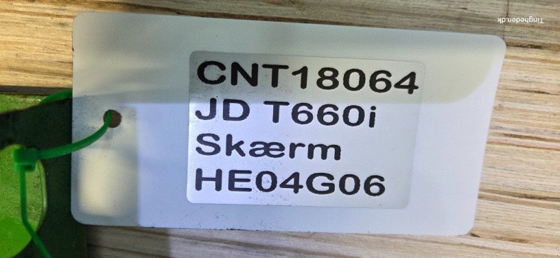 Sonstige Mähdrescherteile typu John Deere T660, Gebrauchtmaschine v Hemmet (Obrázek 13)
