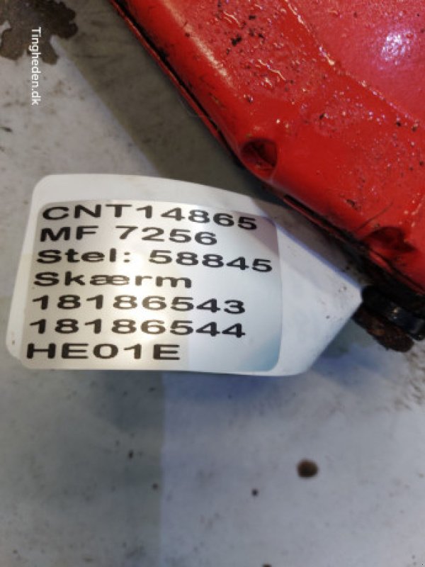 Sonstige Mähdrescherteile des Typs Massey Ferguson 7256, Gebrauchtmaschine in Hemmet (Bild 20)