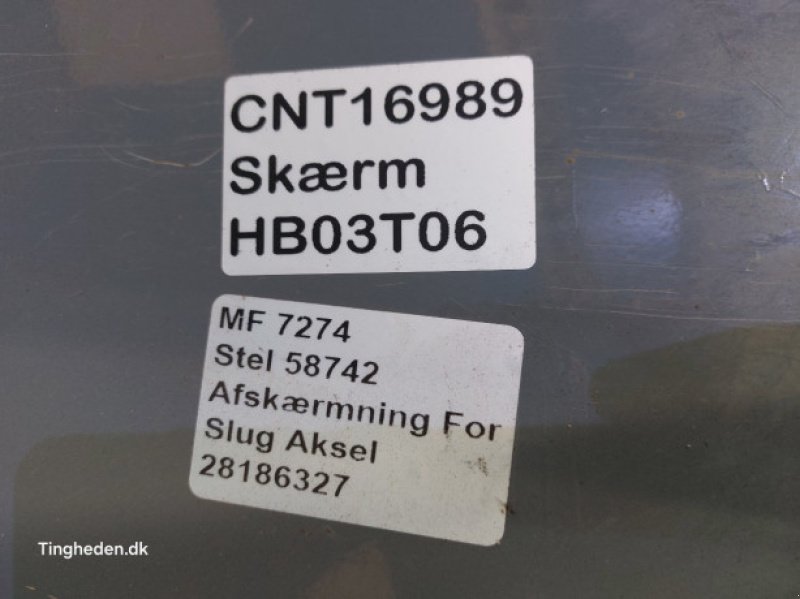 Sonstige Mähdrescherteile des Typs Massey Ferguson 7274, Gebrauchtmaschine in Hemmet (Bild 15)