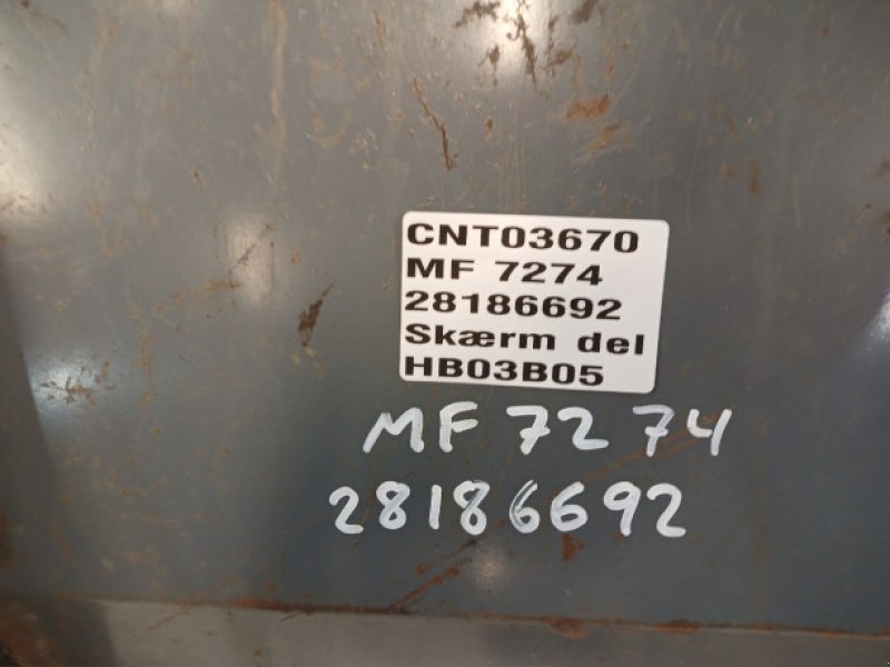 Sonstige Mähdrescherteile typu Massey Ferguson 7274, Gebrauchtmaschine v Hemmet (Obrázek 4)