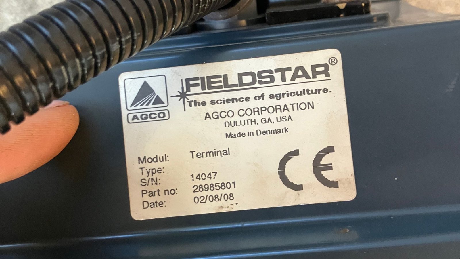 Sonstige Mähdrescherteile typu Massey Ferguson 7278 DVII Fieldstar, Gebrauchtmaschine v Rødekro (Obrázek 5)