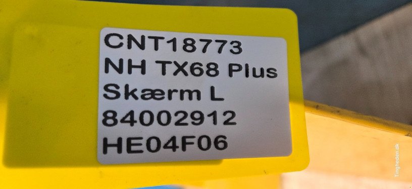 Sonstige Mähdrescherteile des Typs New Holland TX68, Gebrauchtmaschine in Hemmet (Bild 10)