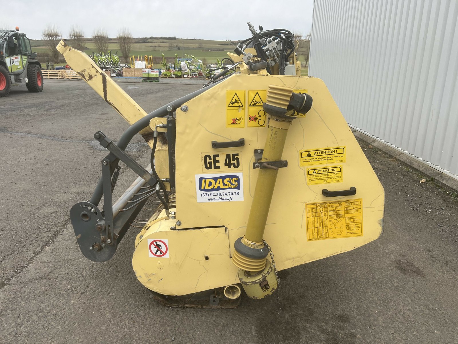 Sonstige Mähdrescherteile типа Sonstige PIC-UP GE 45, Gebrauchtmaschine в Gannat (Фотография 3)